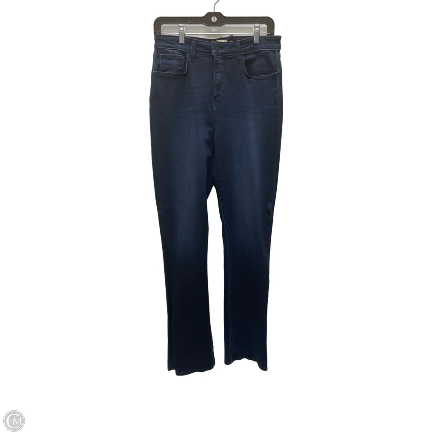 Jeans Flared By L Agence In Blue Denim, Size: 8