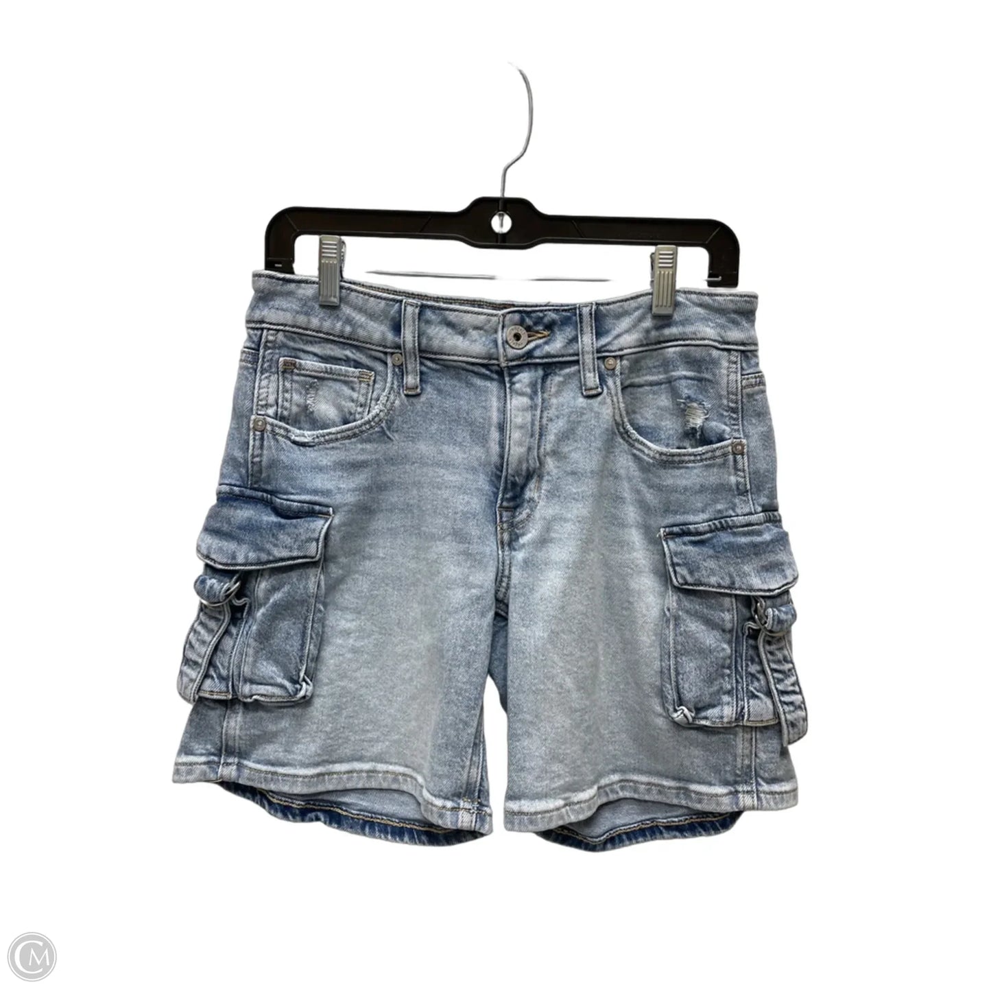 Shorts By Edgely In Blue Denim, Size: 2