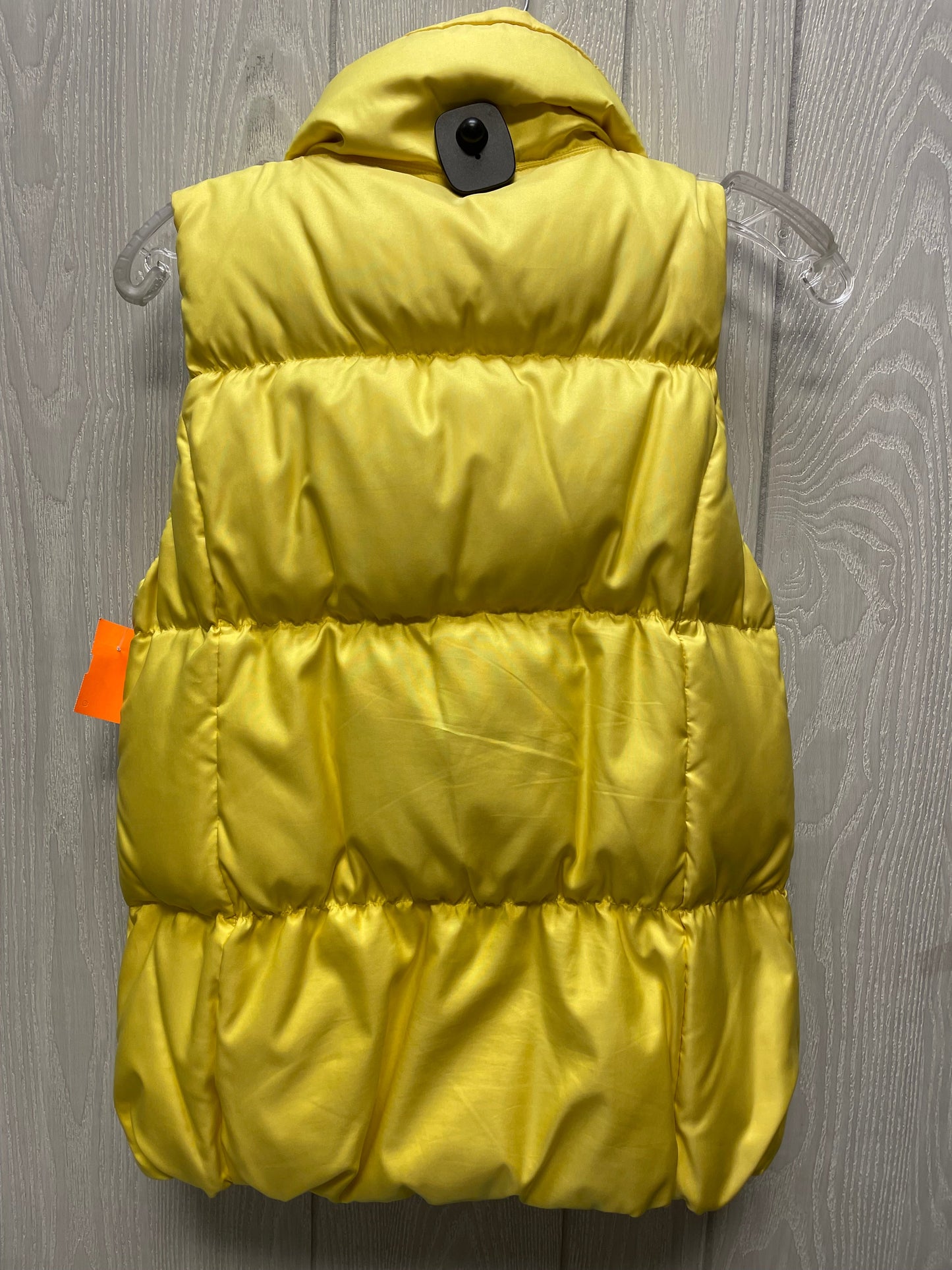 Vest Puffer & Quilted By Gap In Yellow, Size: S