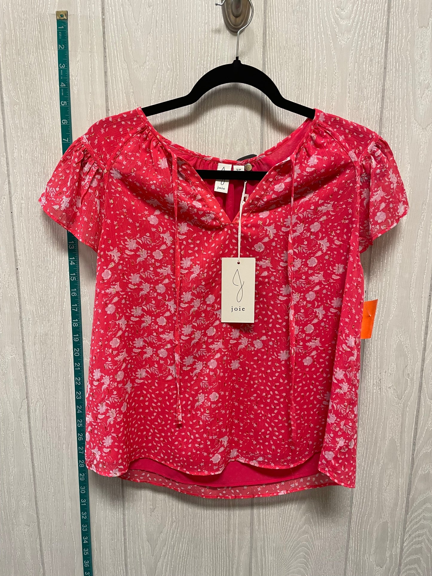 Blouse Short Sleeve By Joie  Size: S