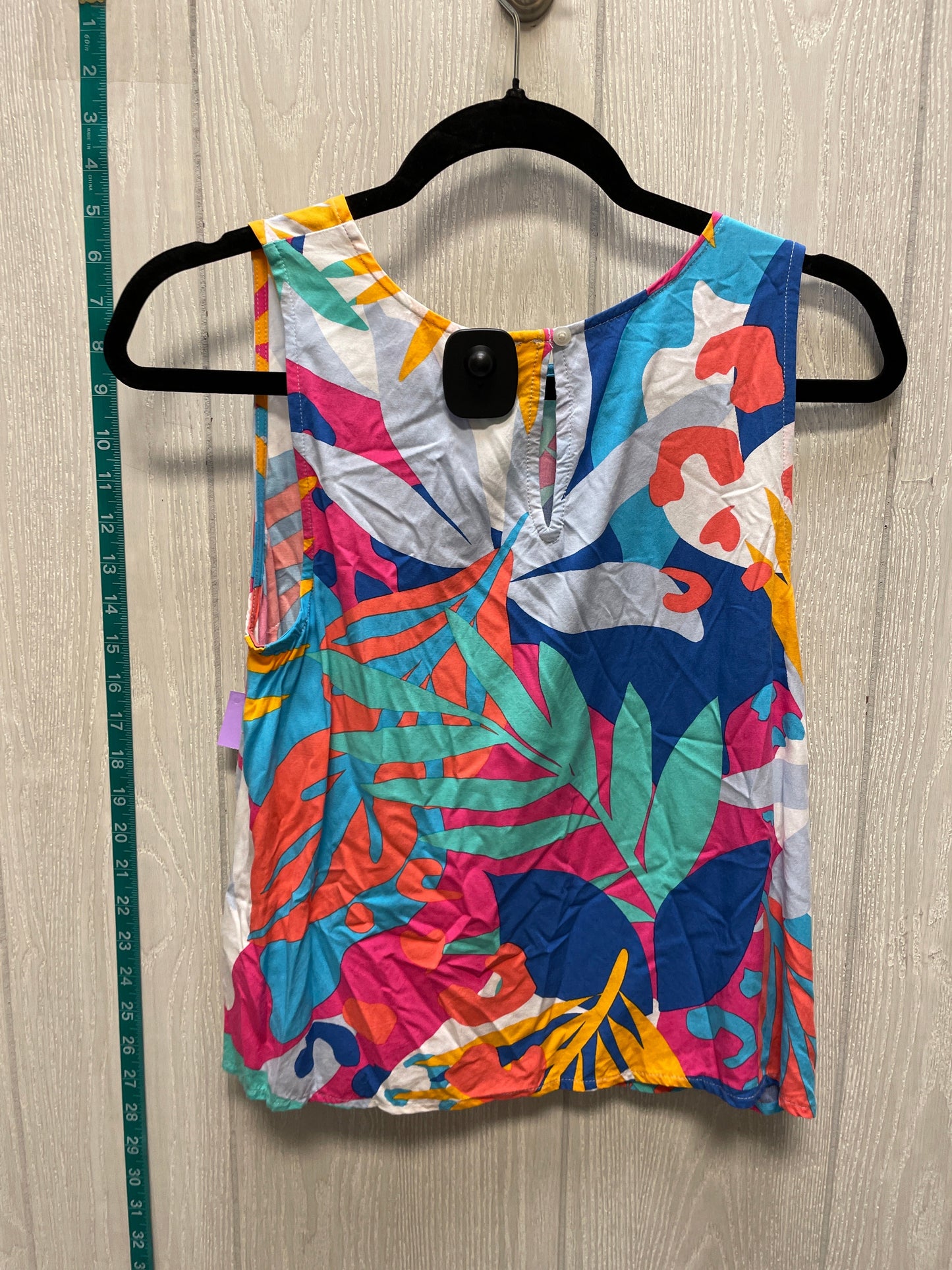 Multi-colored Top Sleeveless J. Crew, Size S