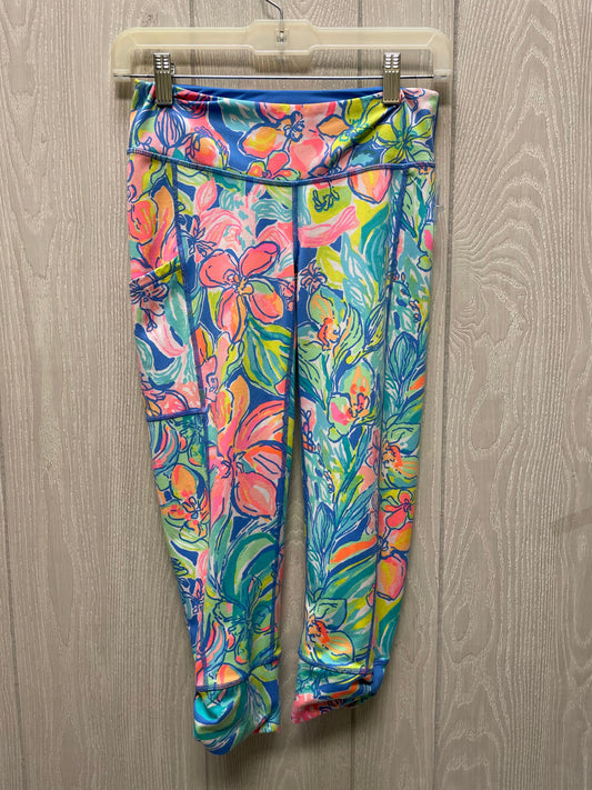 Athletic Leggings Capris By Lilly Pulitzer In Multi-colored, Size: S