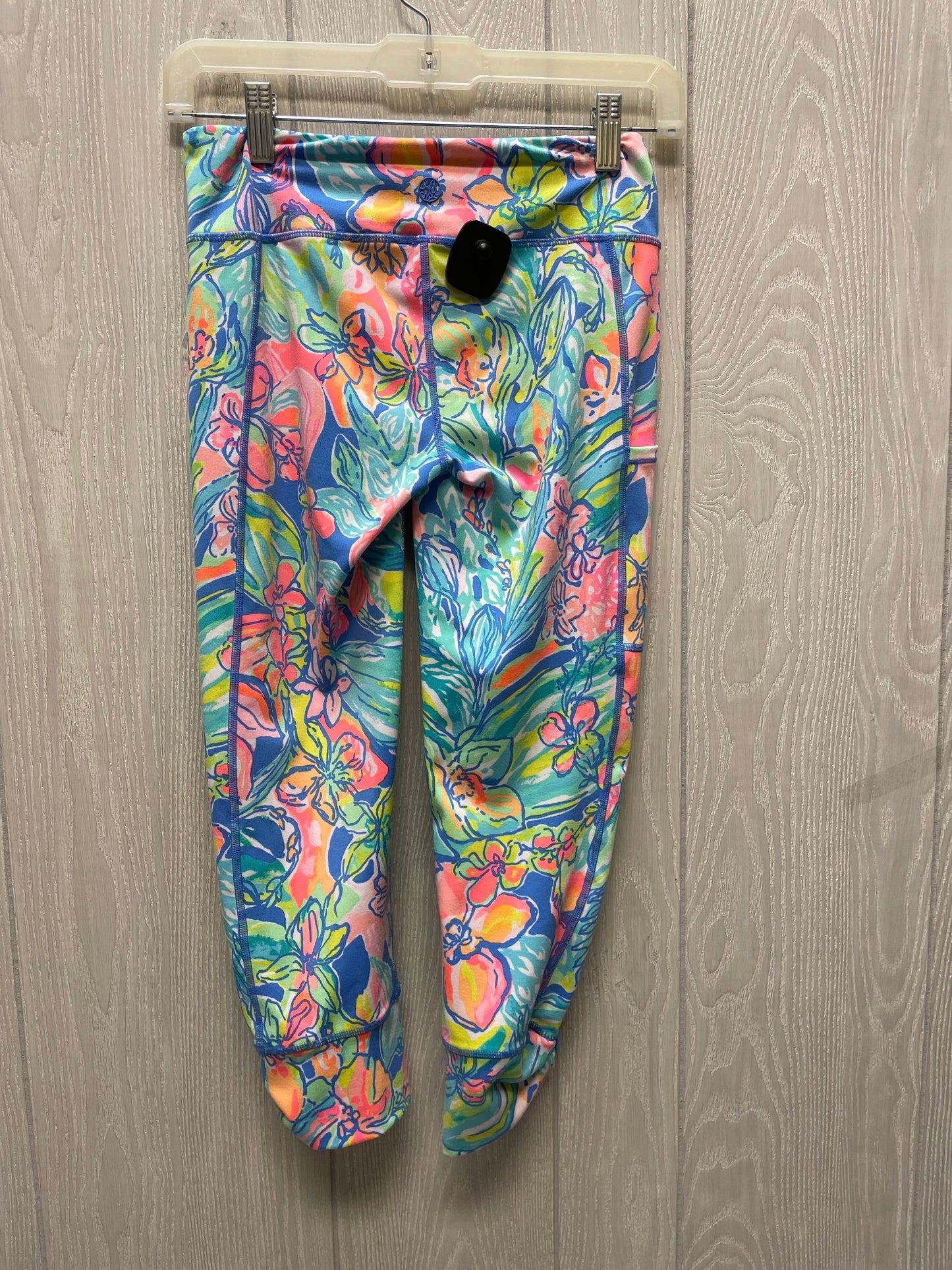 Athletic Leggings Capris By Lilly Pulitzer In Multi-colored, Size: S