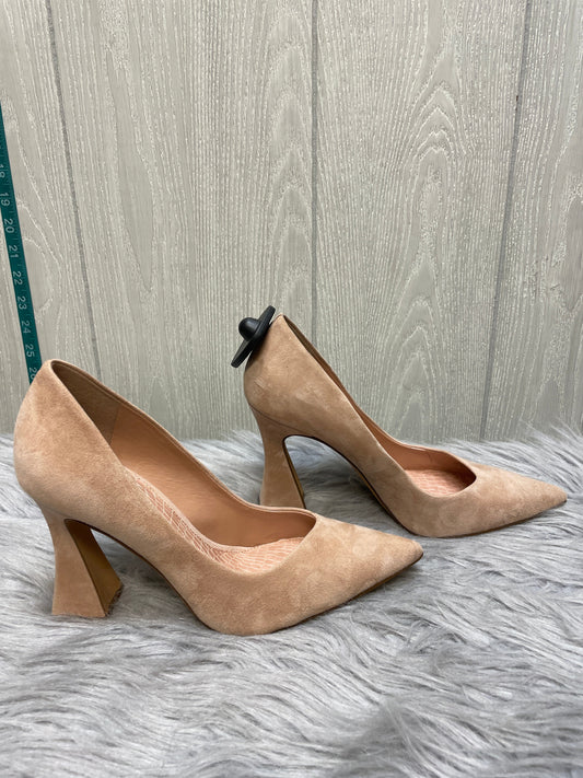 Shoes Heels Block By Vince Camuto In Tan, Size: 7.5