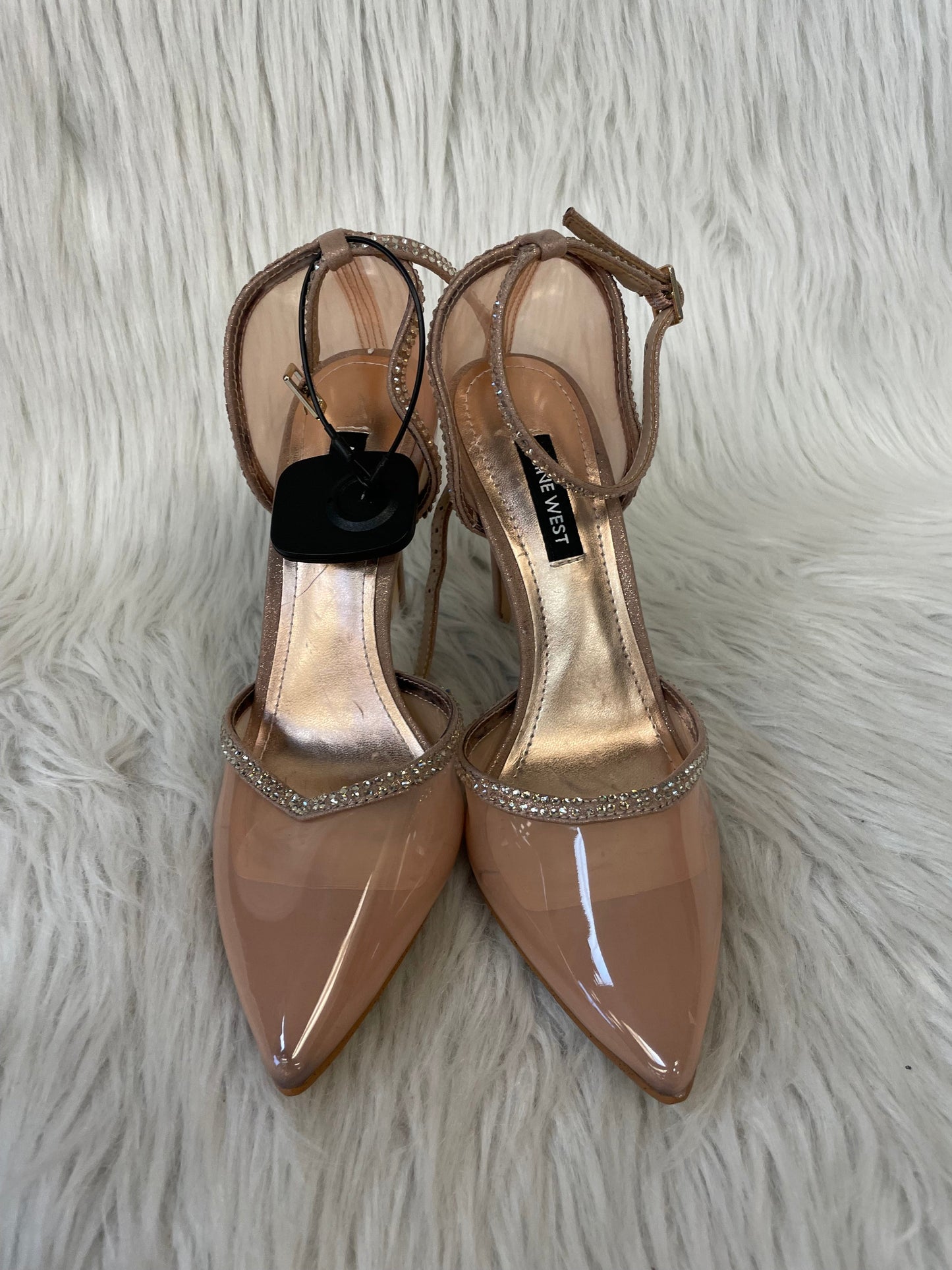 Shoes Heels Stiletto By Nine West In Rose Gold, Size: 6