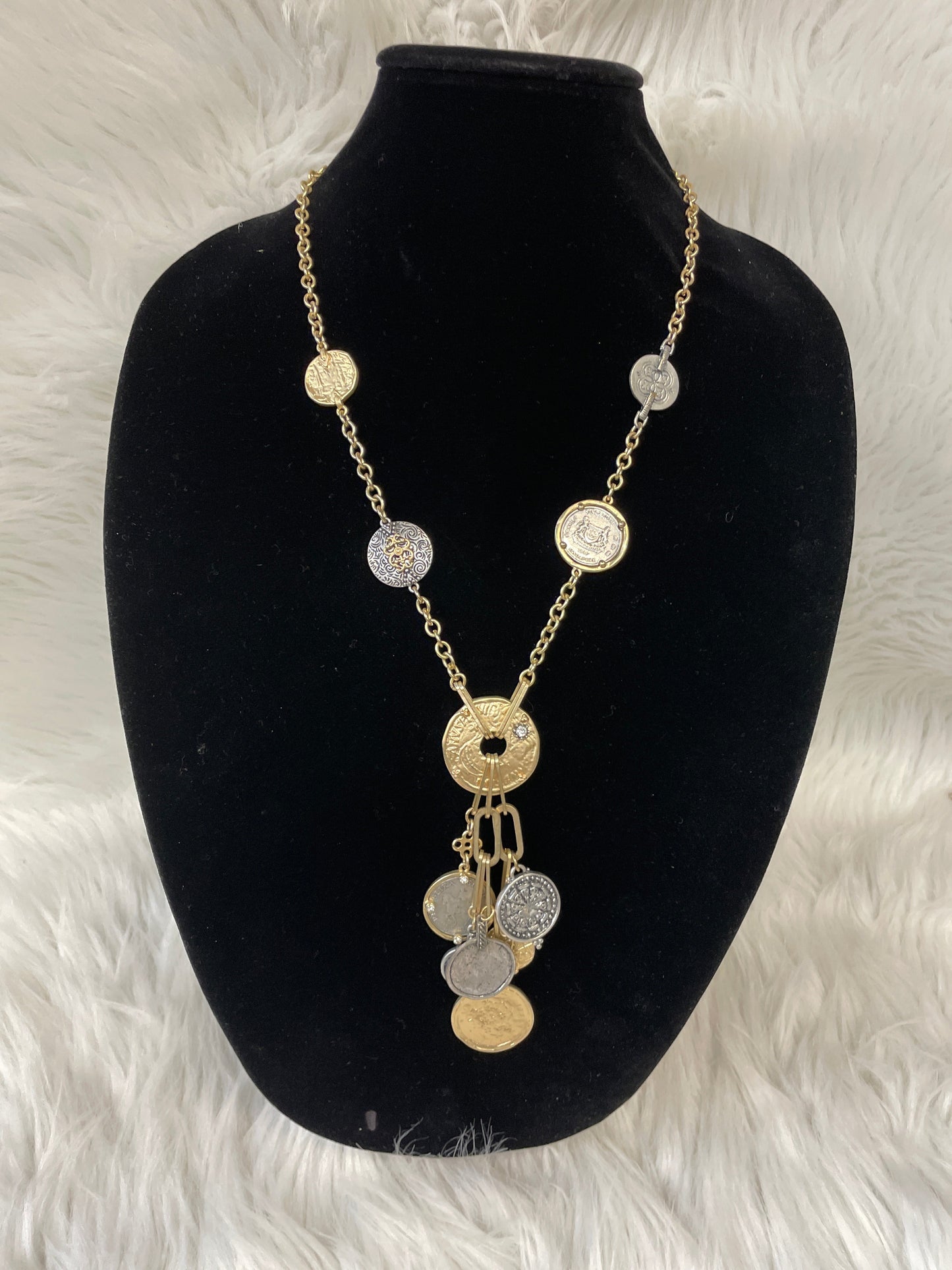 Necklace Lariat & Y-drop By Chicos