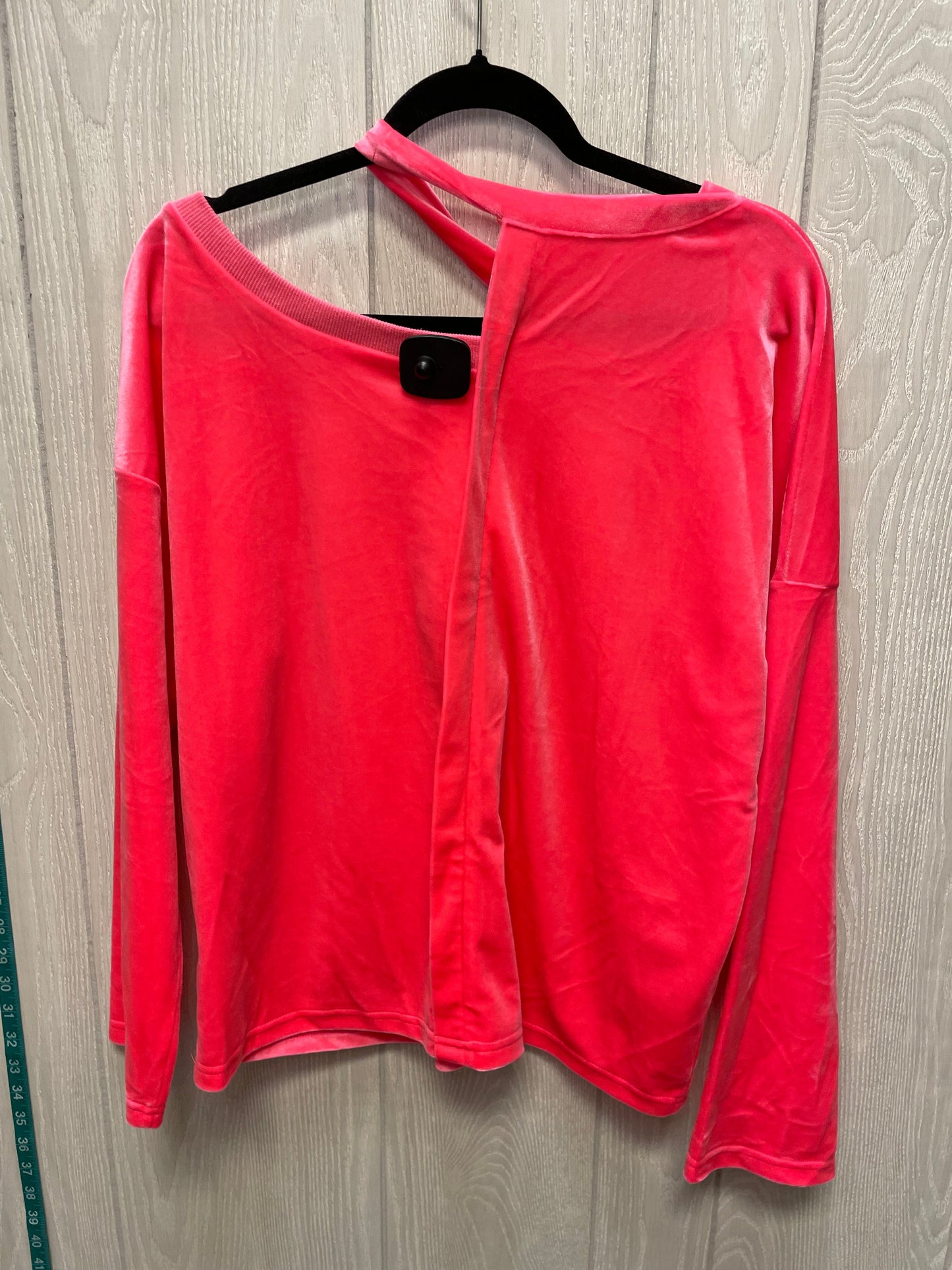 Top Long Sleeve By BELINDA In Pink, Size: L