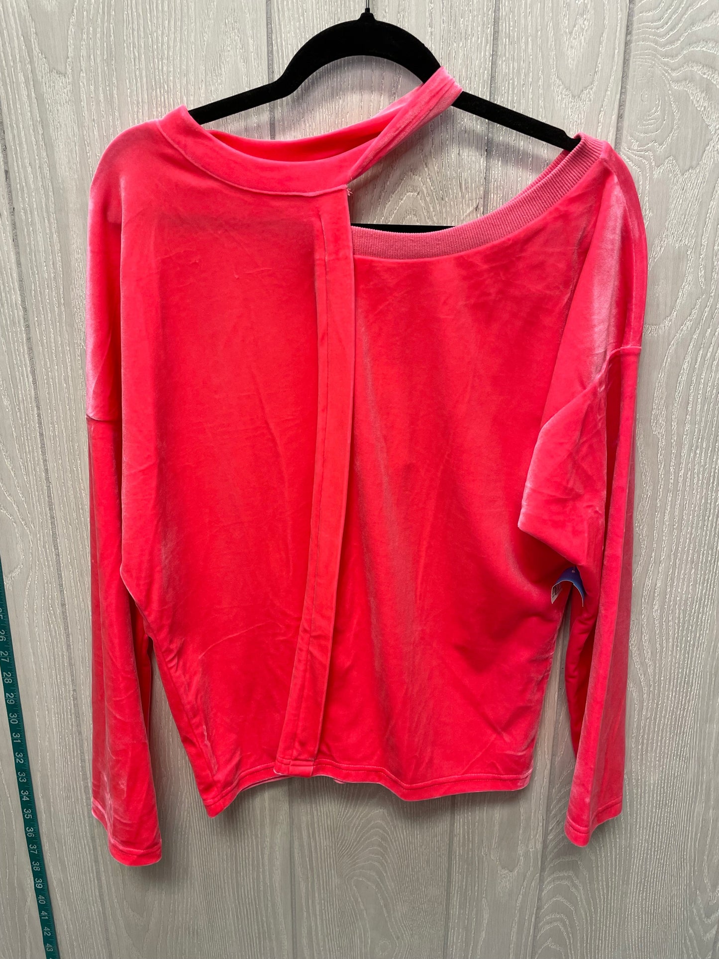 Top Long Sleeve By BELINDA In Pink, Size: L