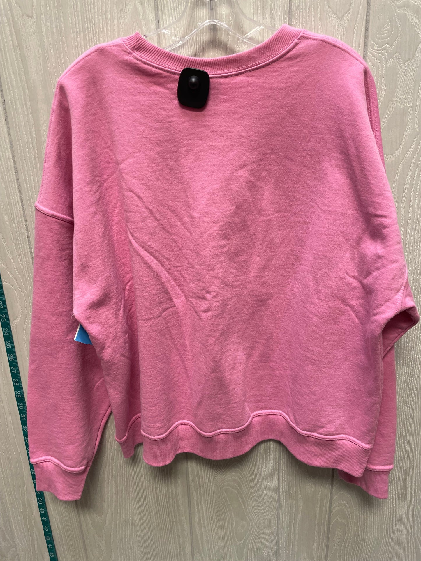 Sweatshirt Crewneck By Champion In Pink, Size: 2x