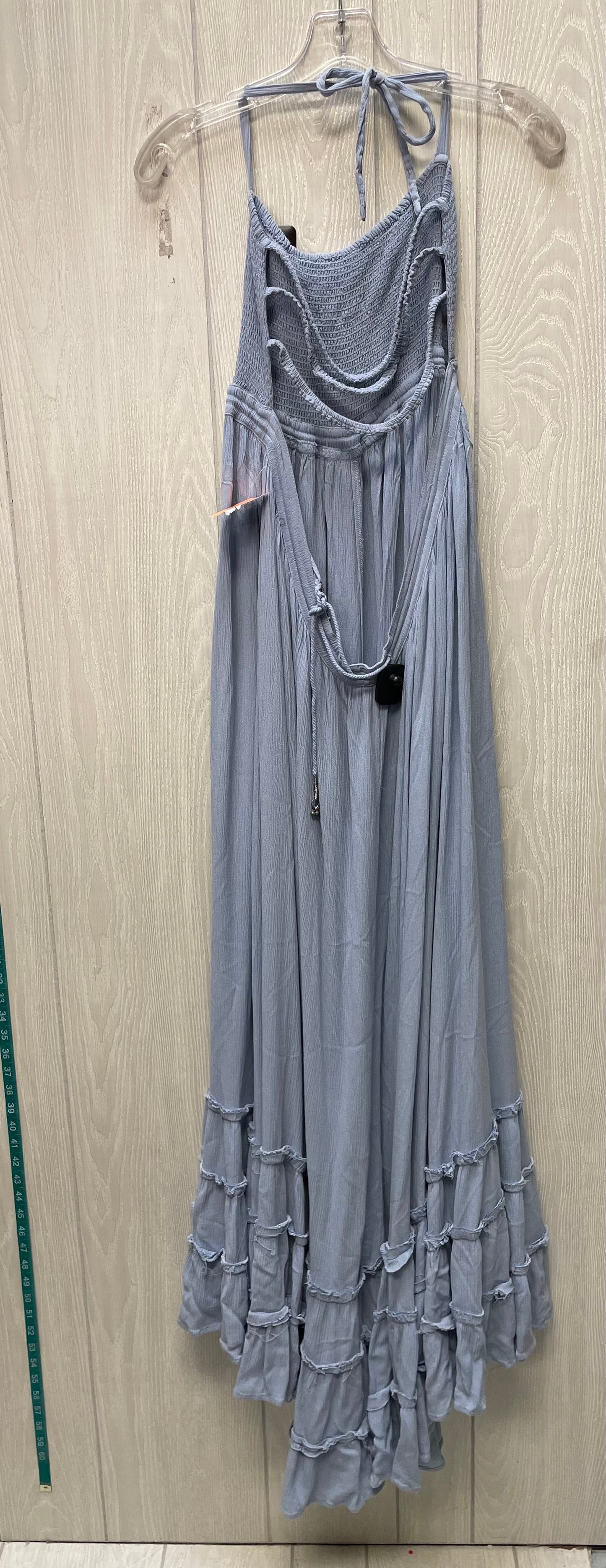 Dress Casual Maxi By Free People In Blue, Size: L