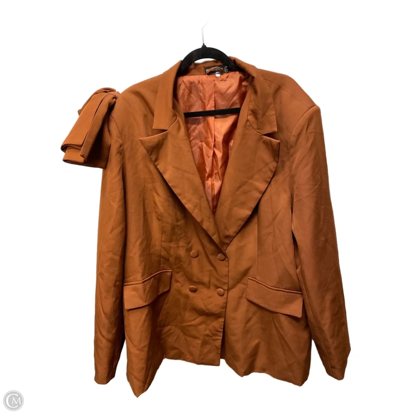 Blazer By Pretty Little Thing In Brown, Size: 2x