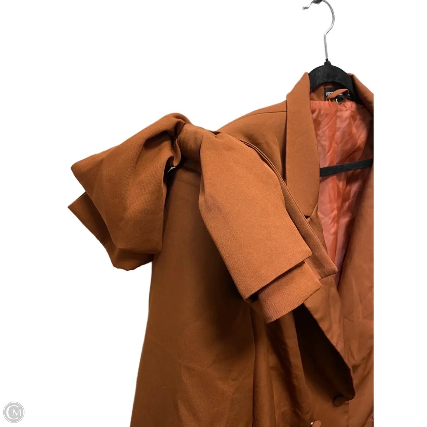 Blazer By Pretty Little Thing In Brown, Size: 2x