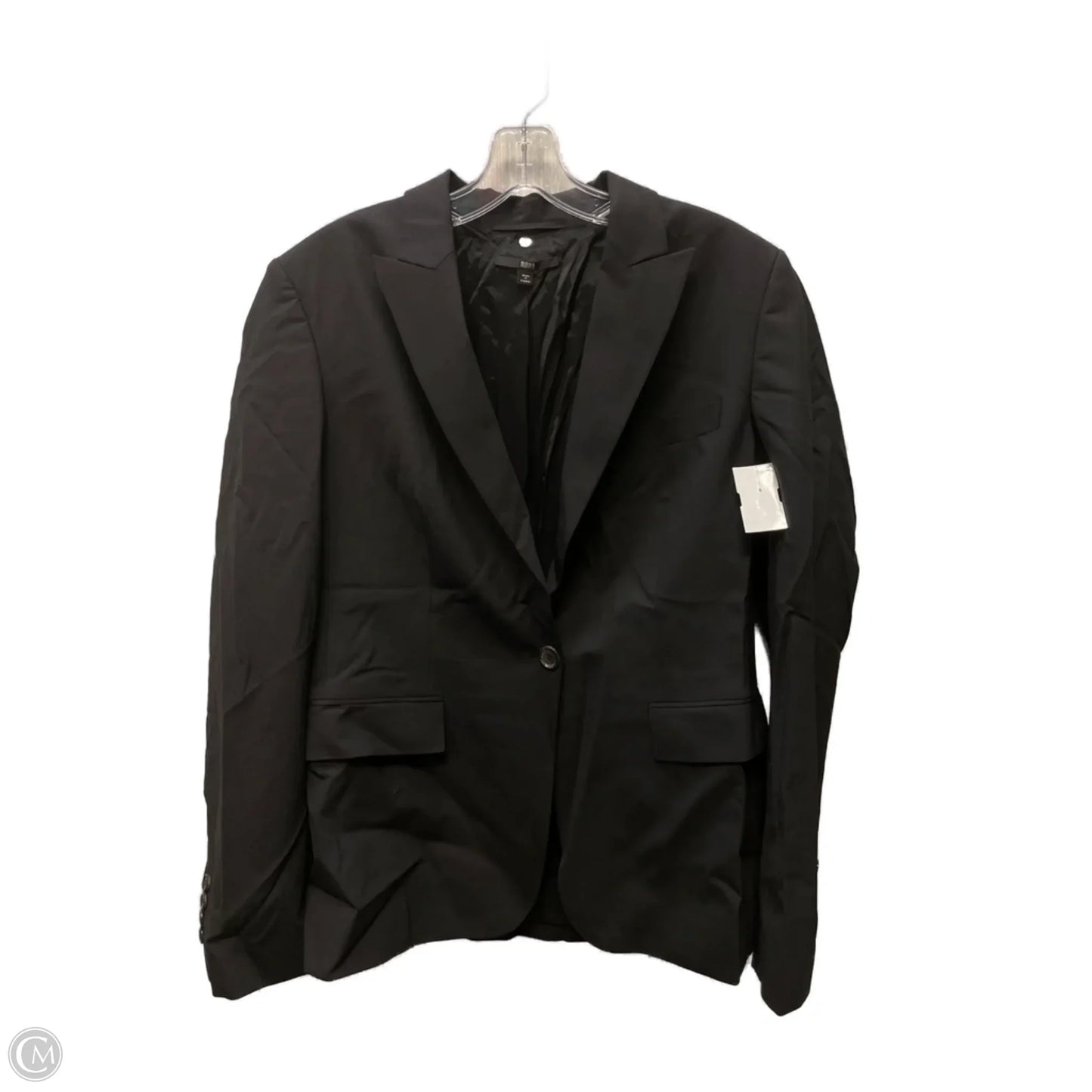 Blazer By Hugo Boss In Black, Size: M