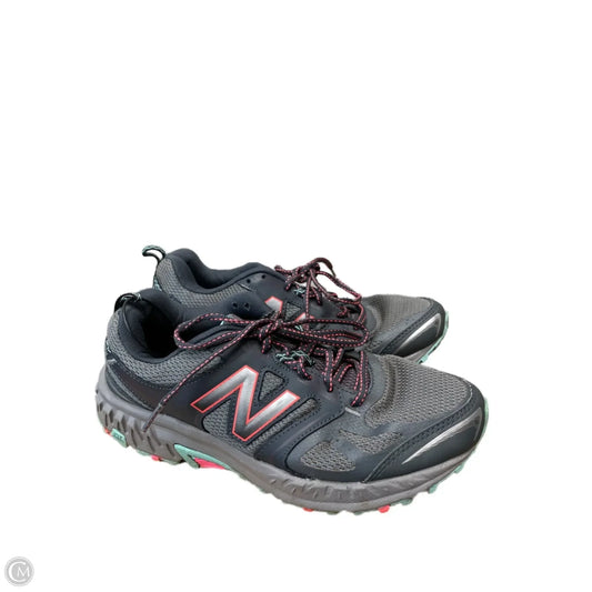 Shoes Athletic By New Balance In Grey & Orange, Size: 9.5