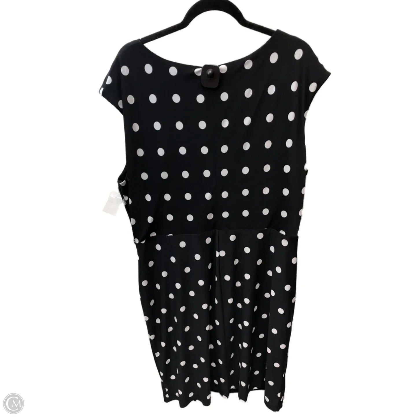 Dress Work By Lauren By Ralph Lauren In Polkadot Pattern, Size: 2x