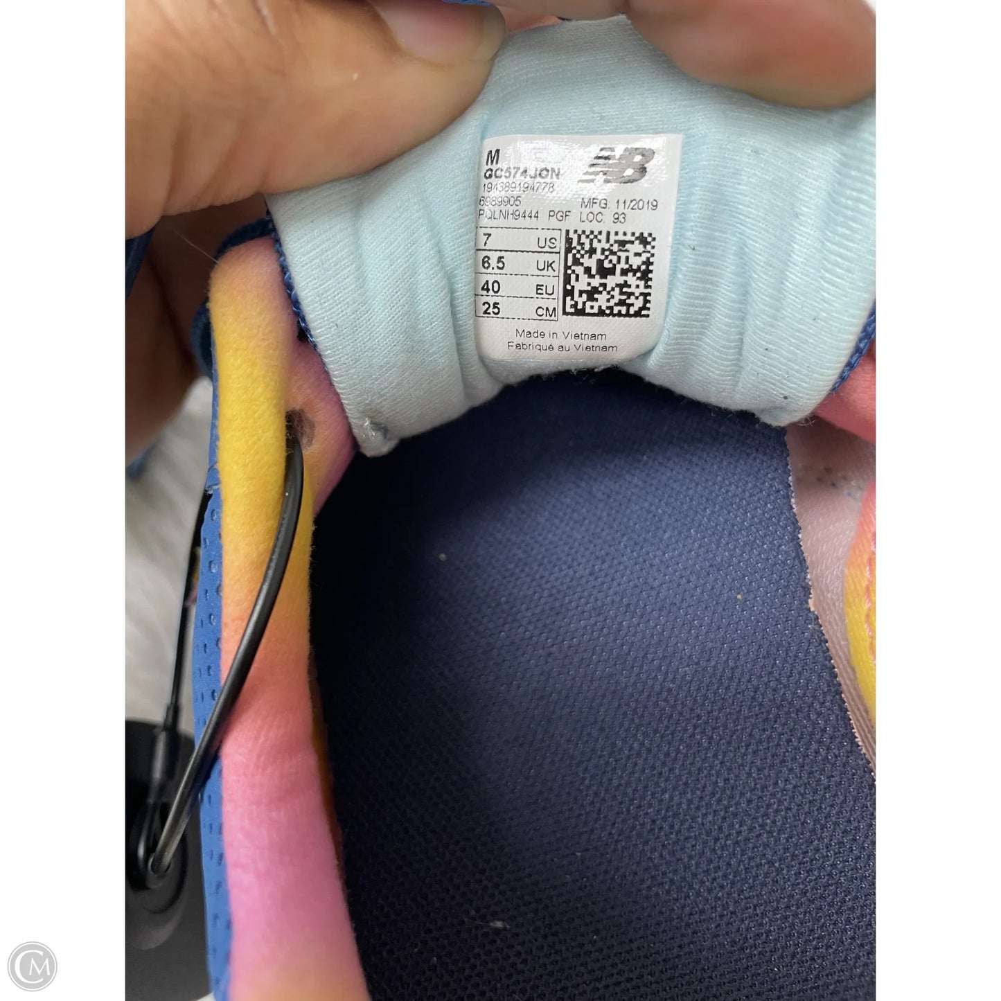 Shoes Sneakers By New Balance In Blue, Size: 7