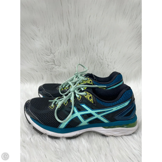 Shoes Athletic By Asics In Teal, Size: 8.5