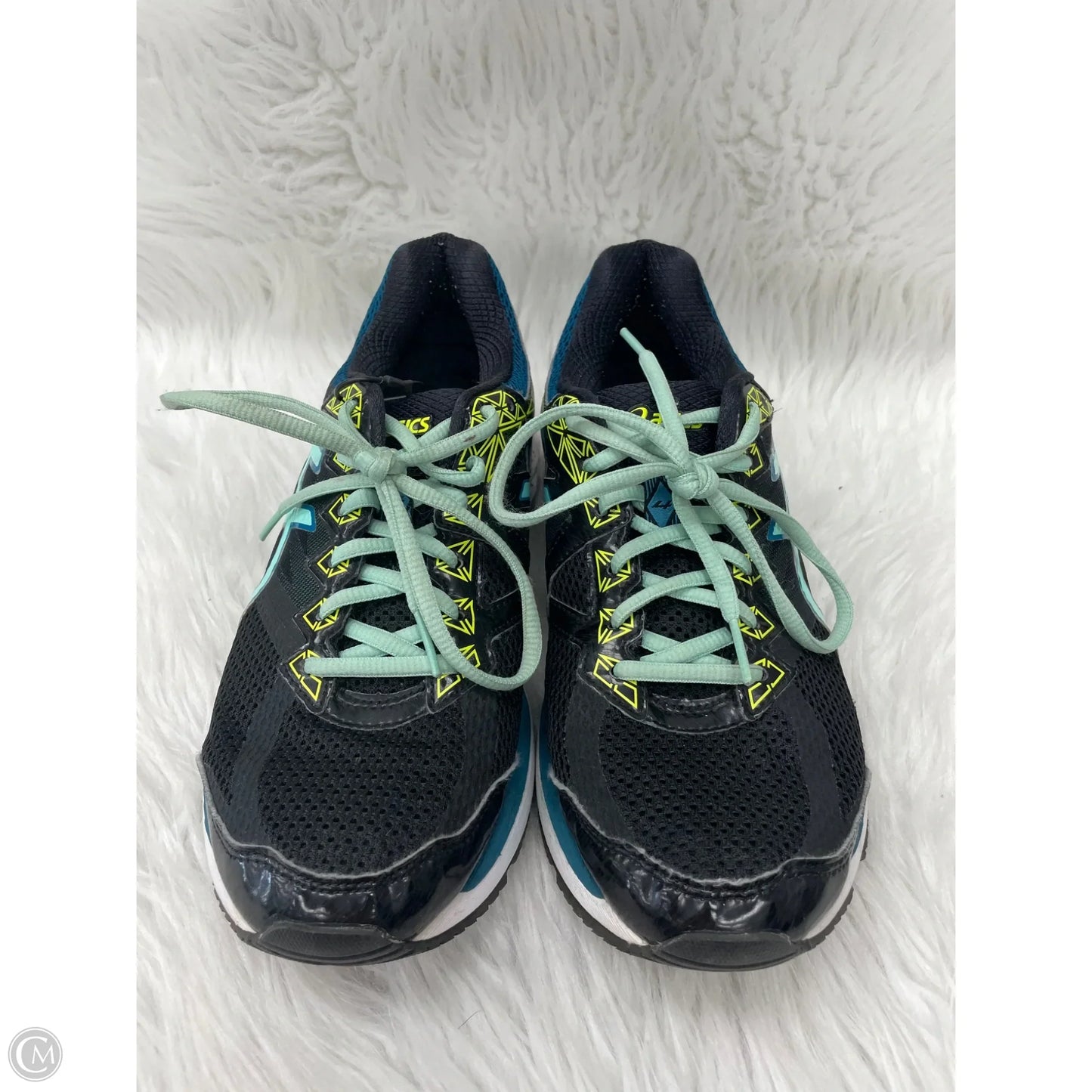 Shoes Athletic By Asics In Teal, Size: 8.5