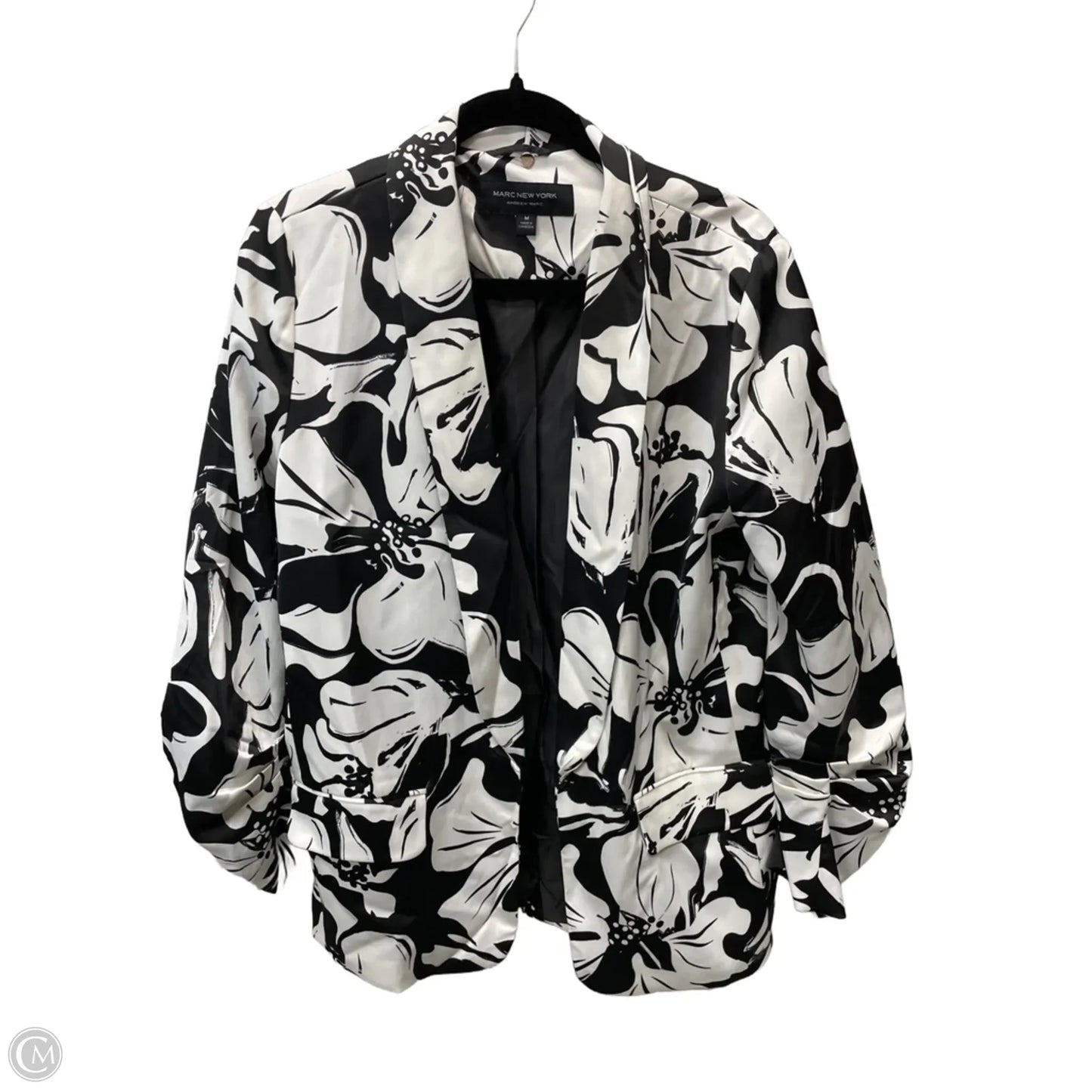 Blazer By Marc New York In Black & White, Size: M