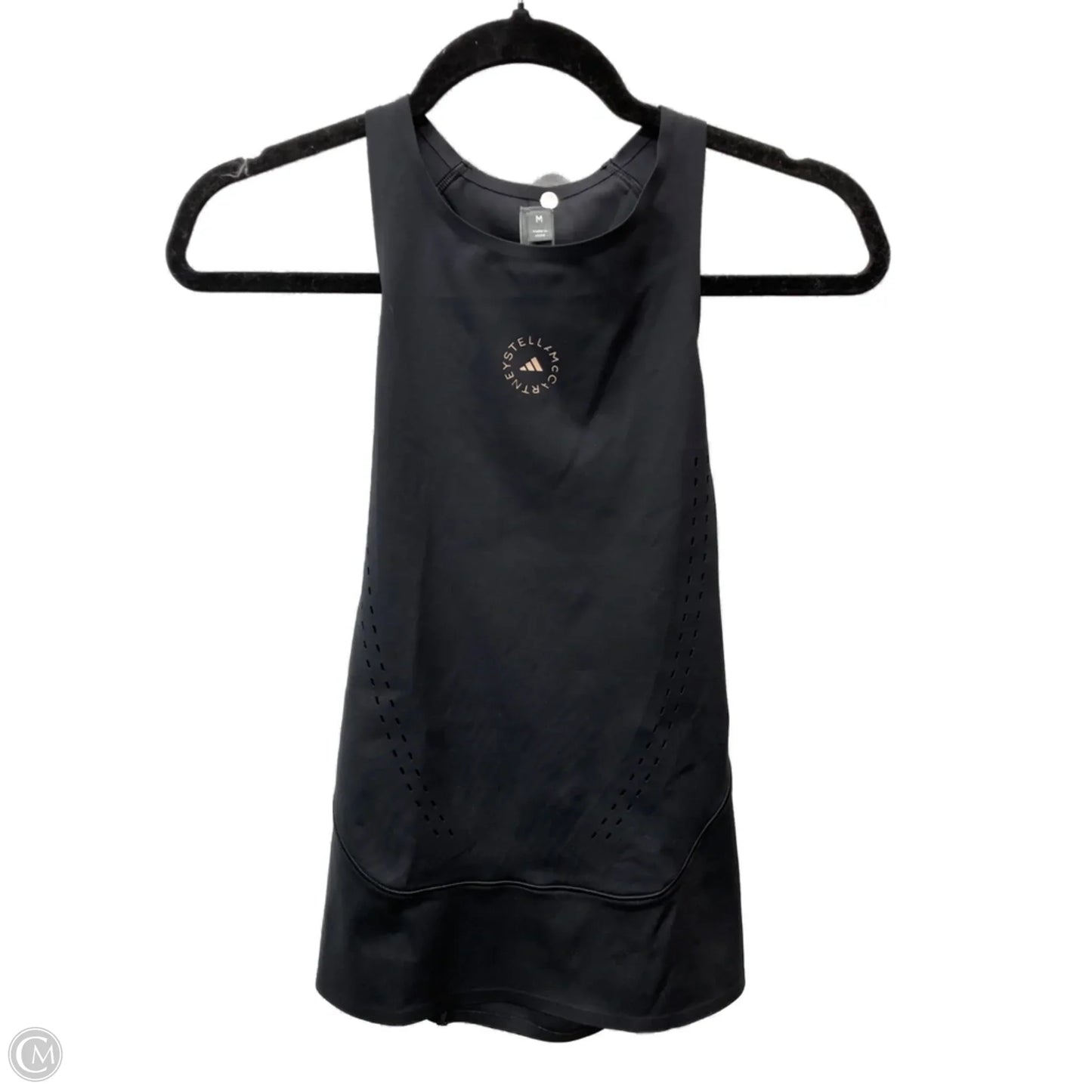 Athletic Tank Top By Adidas In Black, Size: S