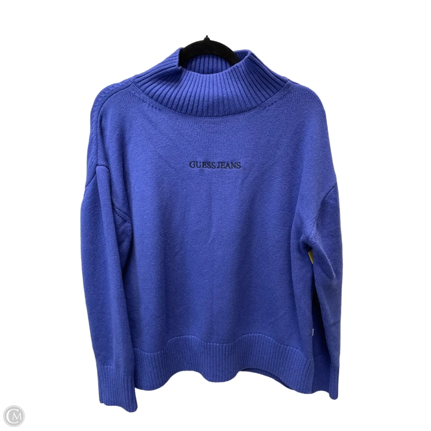 Sweater By Guess In Blue, Size: L