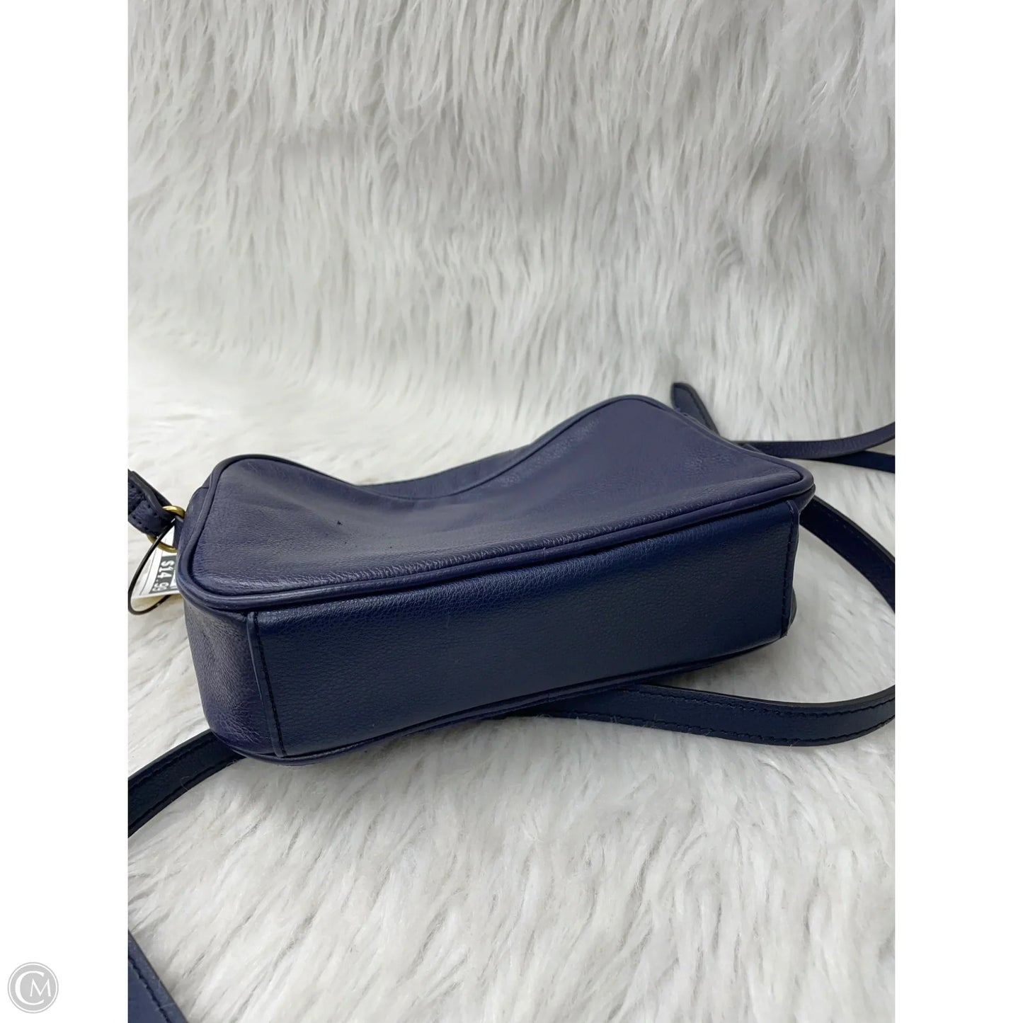 Crossbody Leather By Fossil, Size: Small