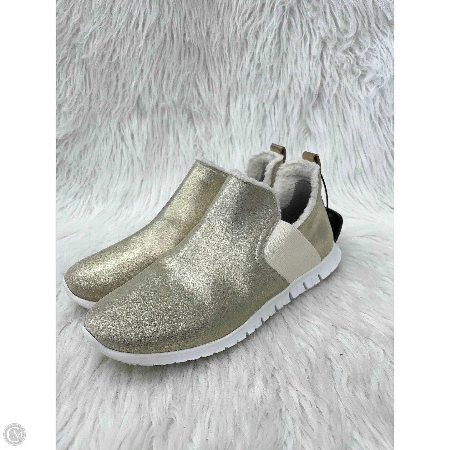 Shoes Sneakers By Cole-haan In Gold, Size: 9