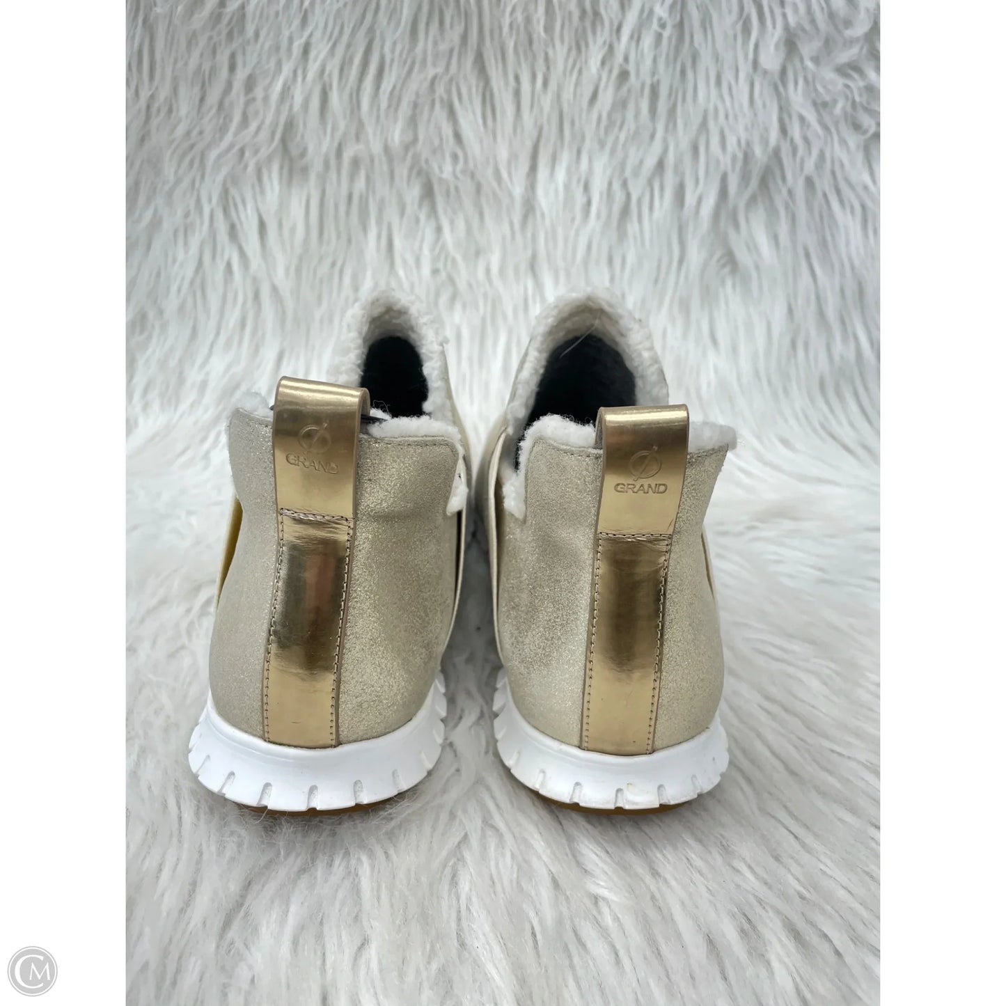 Shoes Sneakers By Cole-haan In Gold, Size: 9