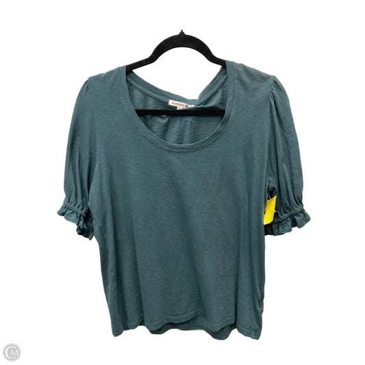 Top Short Sleeve By Sundry In Green, Size: S