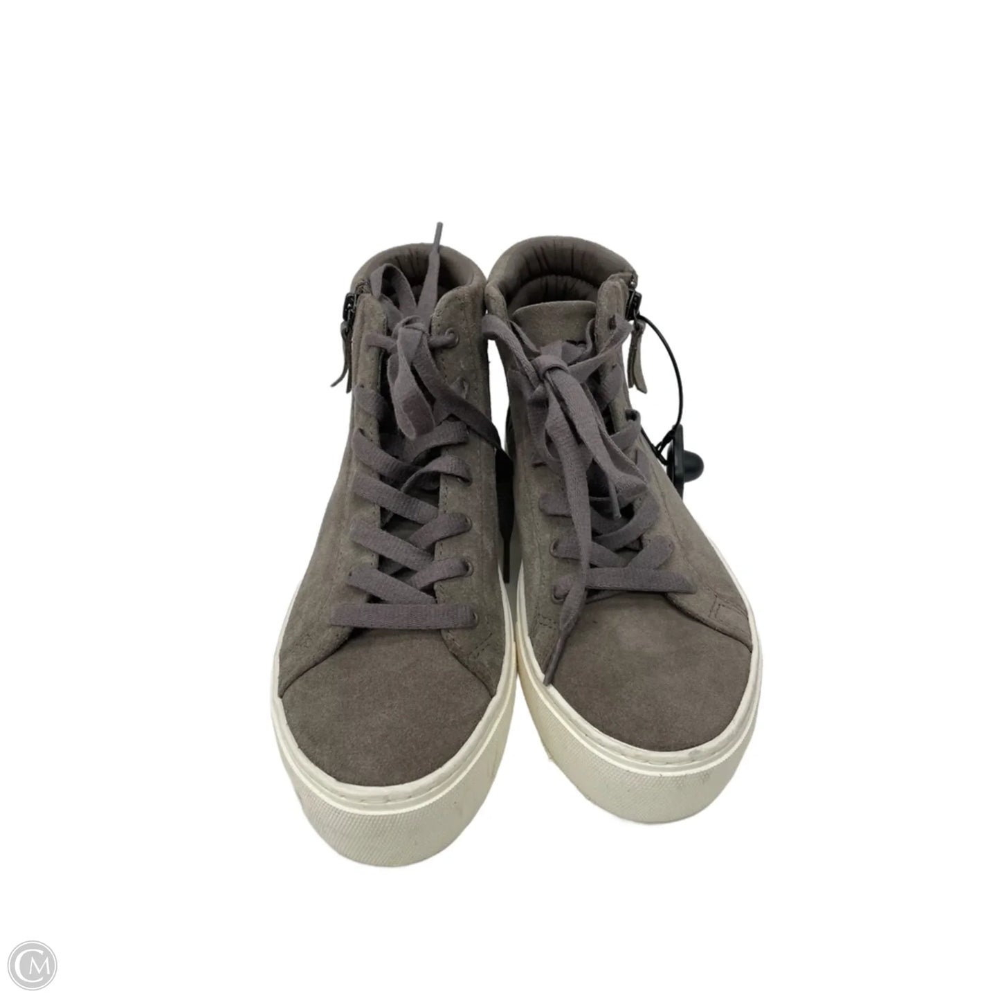 Shoes Designer By Ugg In Grey, Size: 6.5