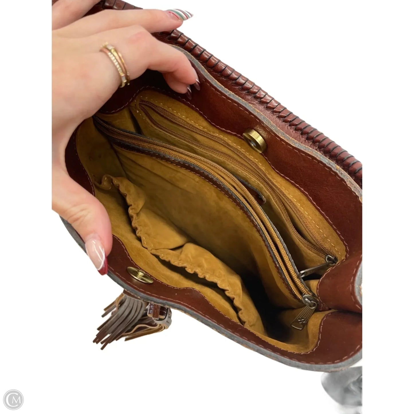 Crossbody Designer By Patricia Nash, Size: Large