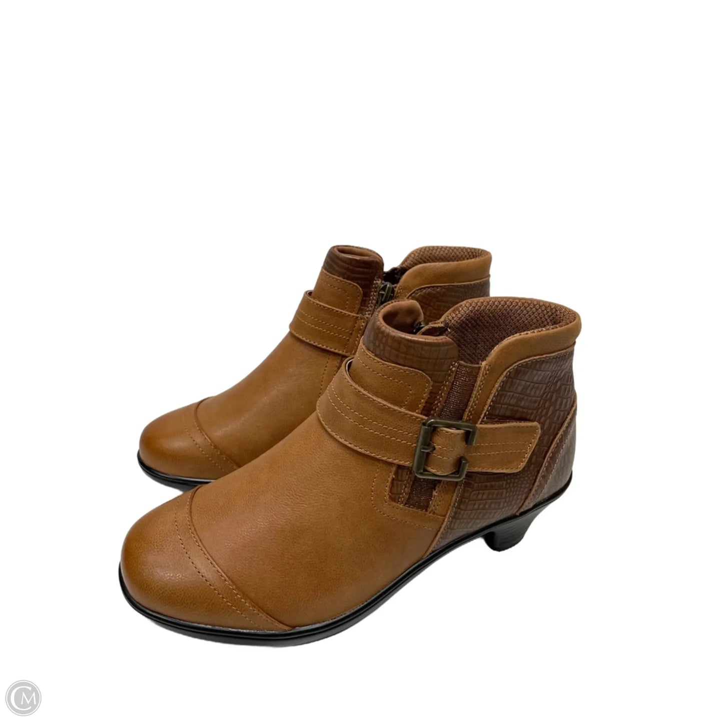 Boots Ankle Heels By ORTHOFEET In Brown, Size: 8.5