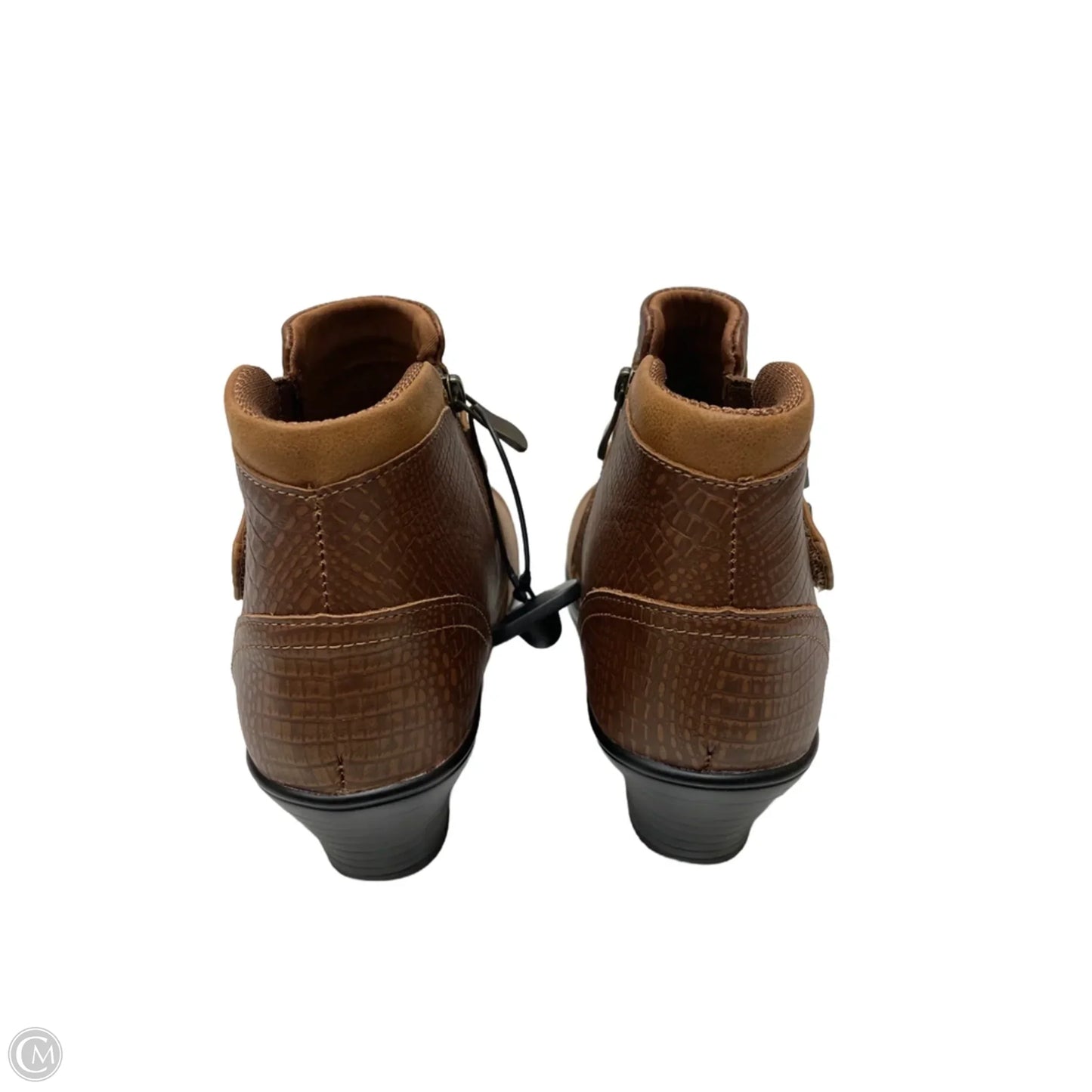 Boots Ankle Heels By ORTHOFEET In Brown, Size: 8.5