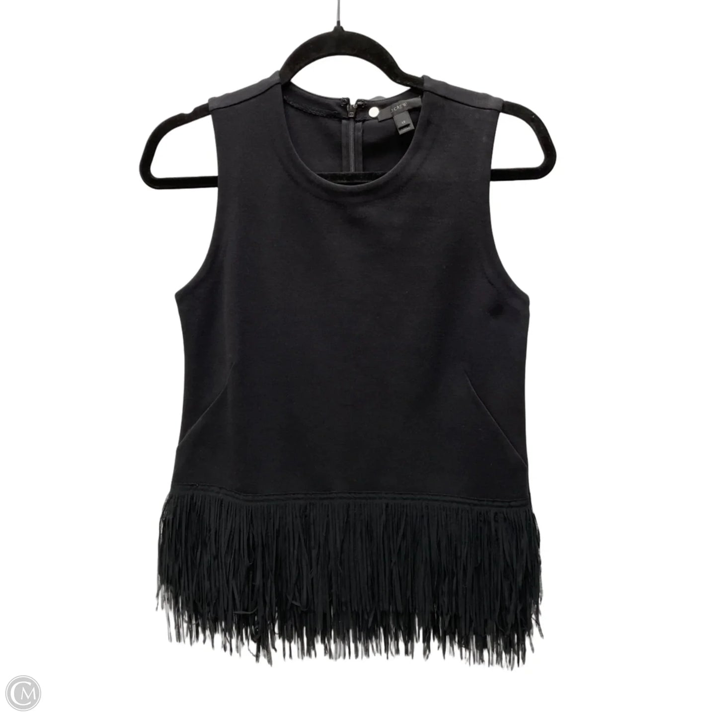 Blouse Sleeveless By J. Crew In Black, Size: Xs