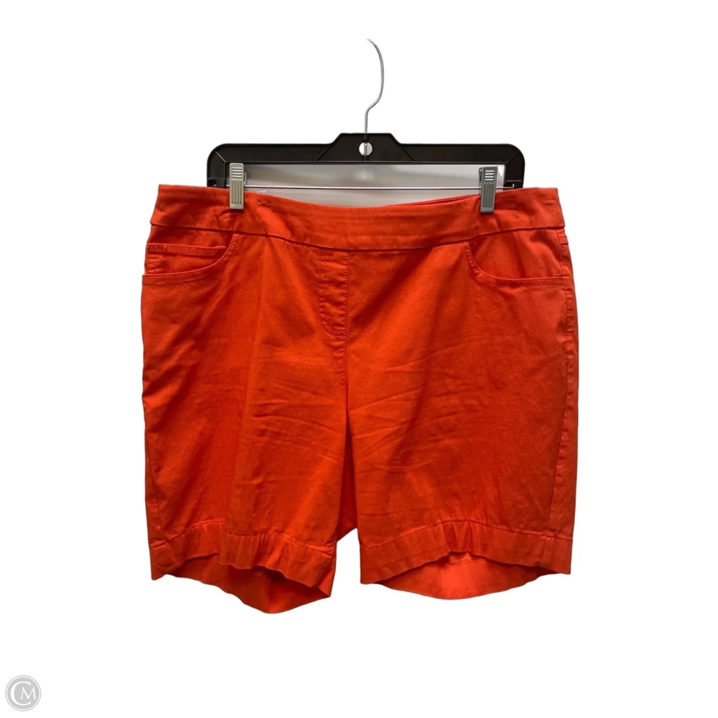 Shorts By Multiples In Orange, Size: 18