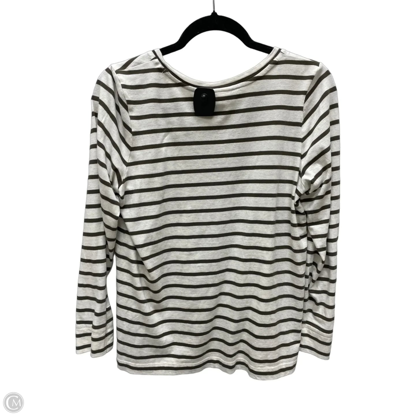 Top Long Sleeve By J. Jill In Striped Pattern, Size: S