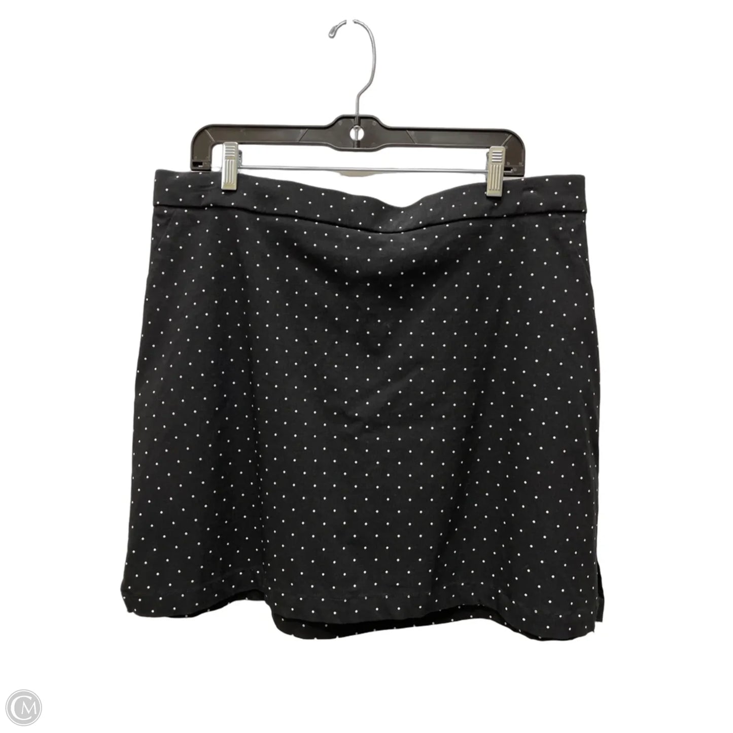 Skort By Rafaella In Polkadot Pattern, Size: 18