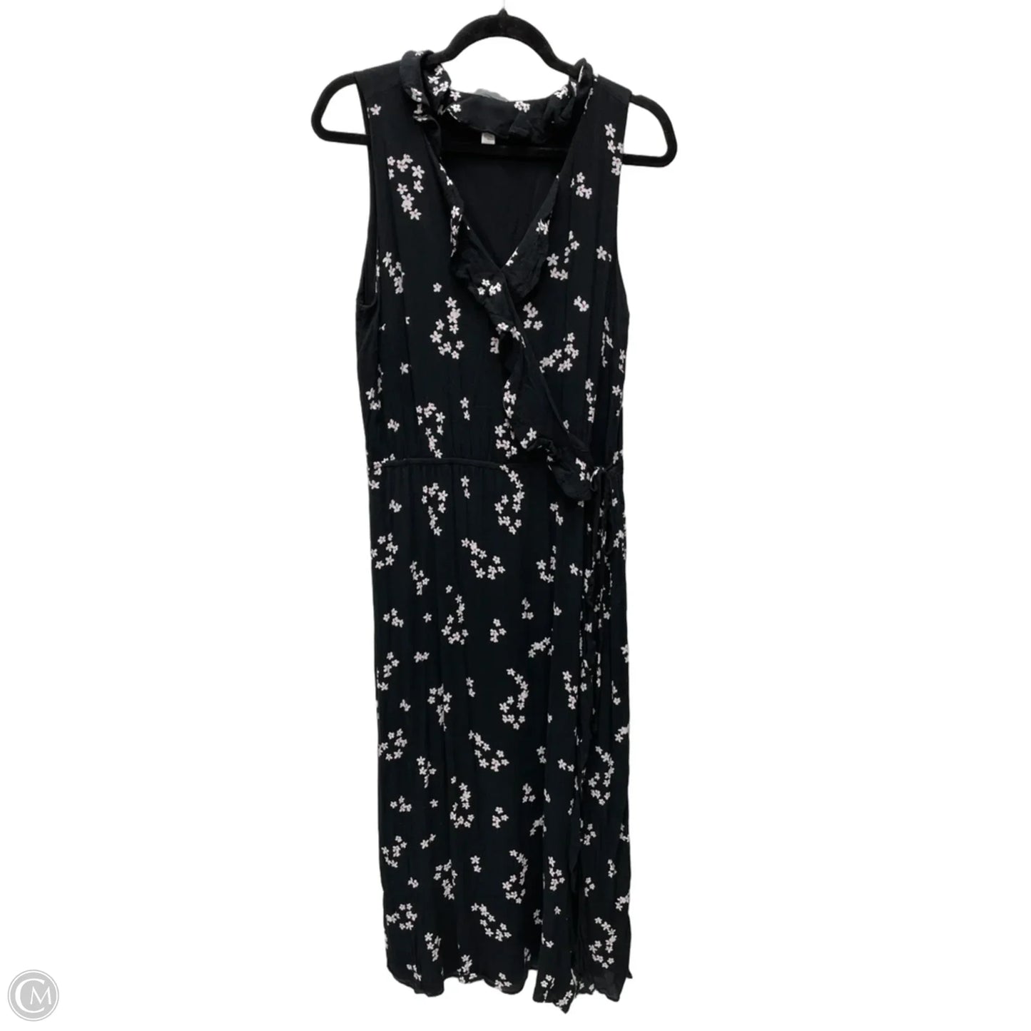 Dress Casual Midi By J. Jill In Floral Print, Size: M