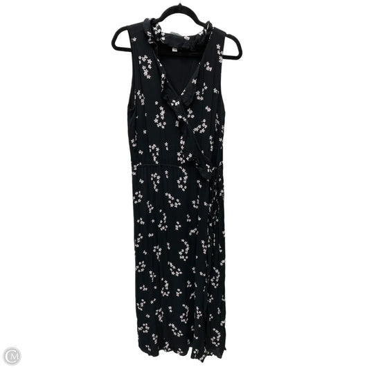 Dress Casual Midi By J. Jill In Floral Print, Size: M
