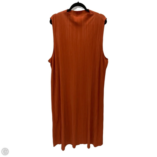 Dress Casual Short By Ava & Viv In Orange, Size: 3x