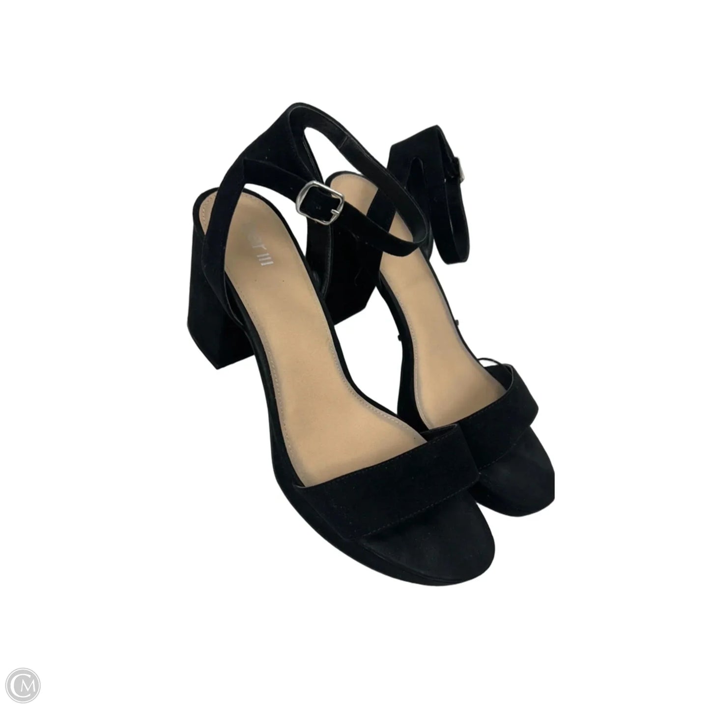 Sandals Heels Block By Bar Iii In Black, Size: 11