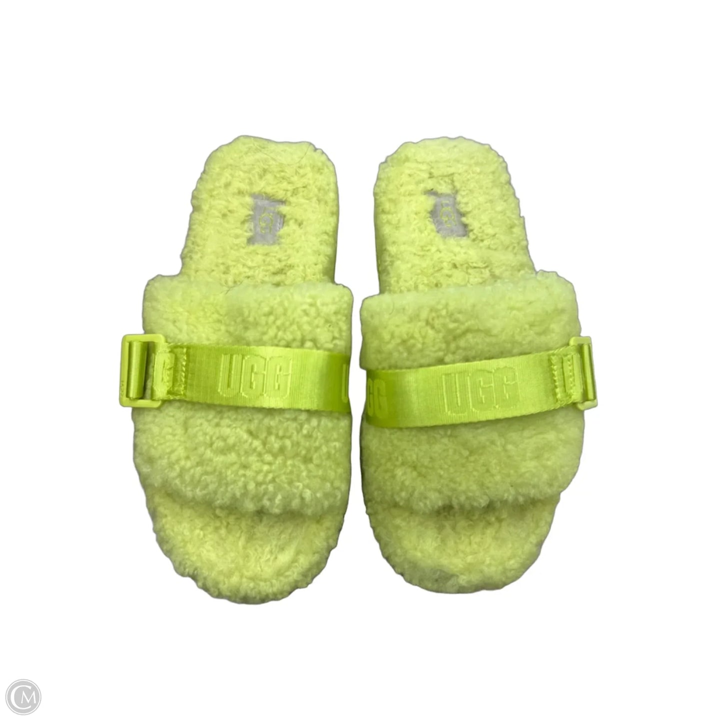 Sandals Designer By Ugg In Green, Size: 8