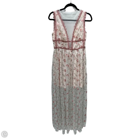 Dress Party Long By Clothes Mentor In Floral Print, Size: M