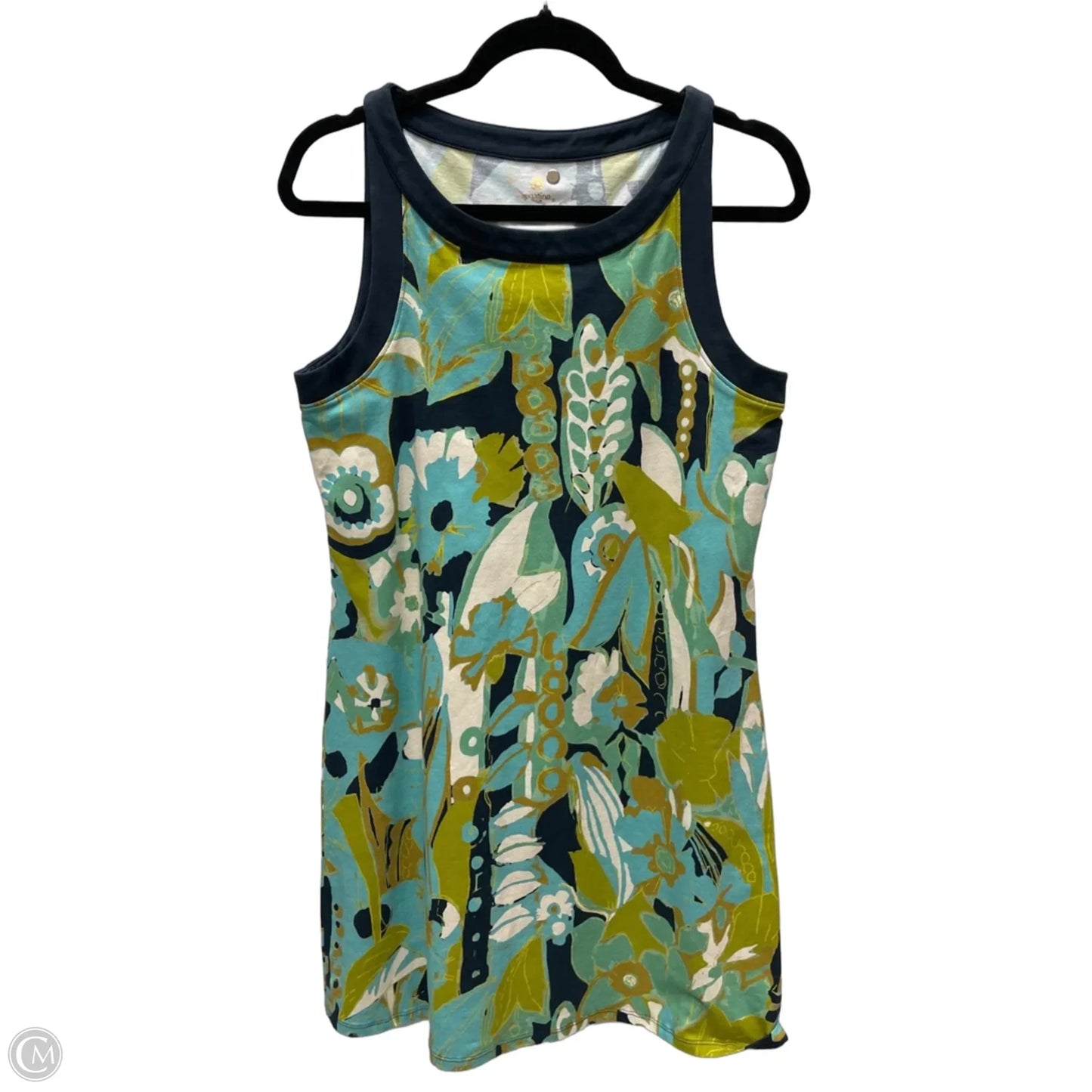 Dress Casual Short By Spartina In Blue & Green, Size: S