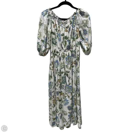 Dress Casual Maxi By Loft In Floral Print, Size: Xs