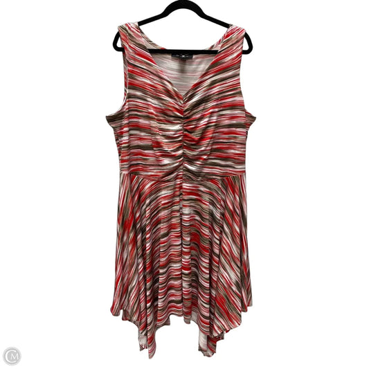 Dress Casual Short By Ashley Stewart In Striped Pattern, Size: 2x