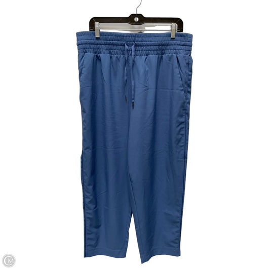Athletic Pants By Spanx In Blue, Size: Xl