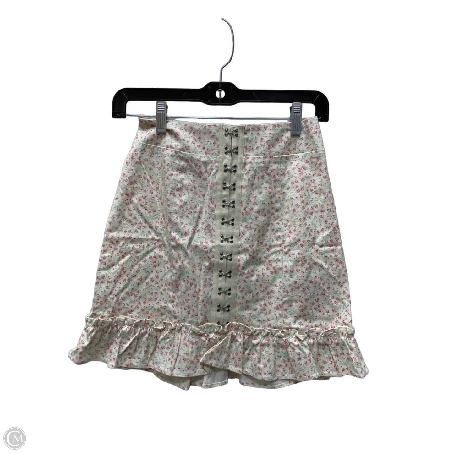 Skirt Mini & Short By Urban Outfitters In Floral Print, Size: 0