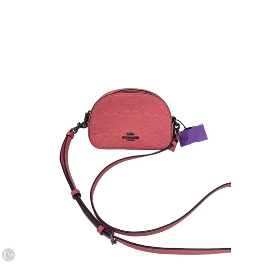 Crossbody Designer By Coach, Size: Small