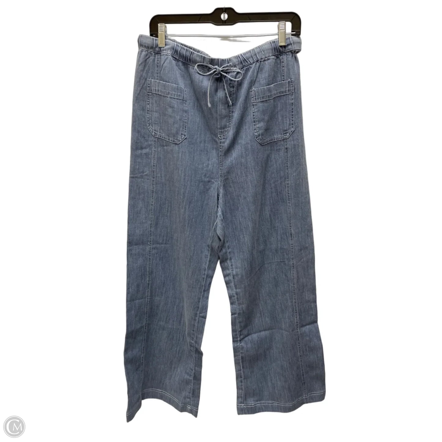 Jeans Wide Leg By Splendid In Blue Denim, Size: 16